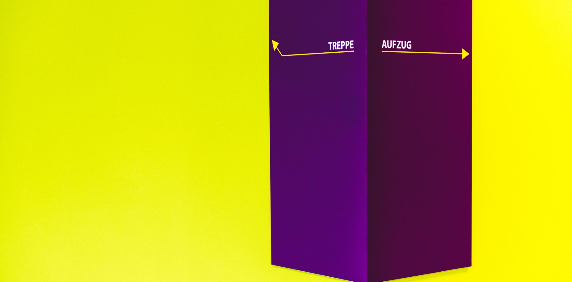 Leitsystem Treppe und Aufzug in der Praxis Leitsystem Treppe und Aufzug in der Praxis